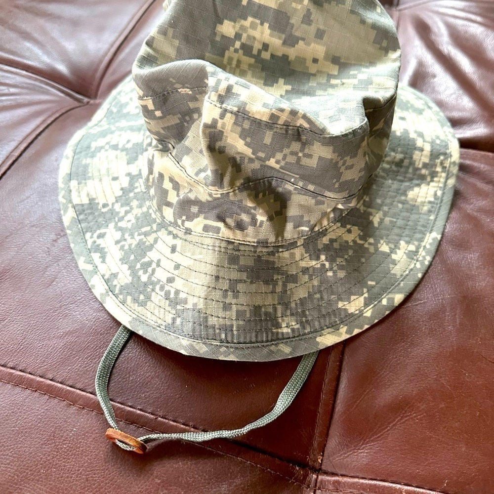 Desert Camo Bucket Hat - 7 3/4” Unisex Beach Outdoor Casual Sun… - Picture 6 of 7